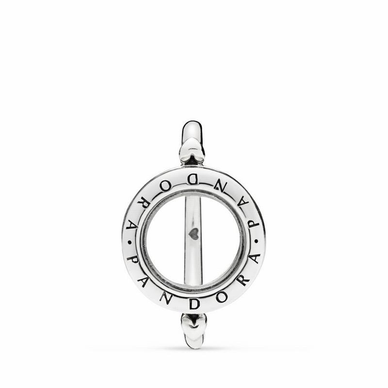 Pandora Floating Locket Stackable Ring Silver Egypt OF9157082